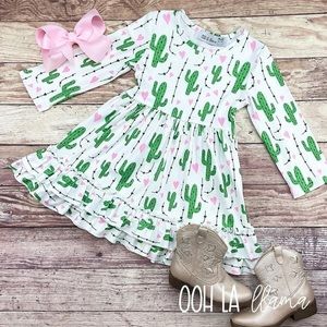 Cacti Dress (ooh La llama)